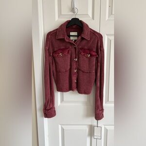 NWT Bagatelle New York Crop Shacket